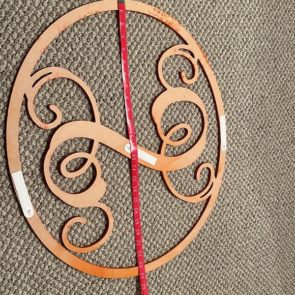 Monogram Initial “S” Wood Wall Art - Picture 5 of 5